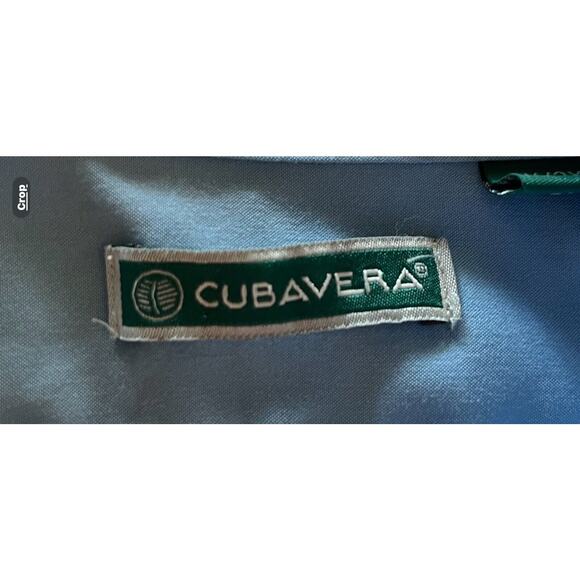 Cubavera Shirt Mens Guayabera Blue Short Sleeve Size XL - Picture 5 of 10